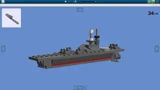 Как сделать мини корабль из Lego [Версия #3] \ How to make a small ship from Lego [Version #3]