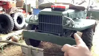D60 dodge ex army more work and engine replacement. Update