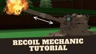 Tank Recoil Mechanic Tutorial | Build A Boat For Treasure - Roblox