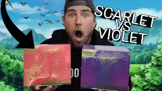 SCARLET AND VIOLET ETB Box Battle, Which is Better ???  #pokémon #miriam #pokémon