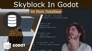 Skyblock in Godot - Item DataBase