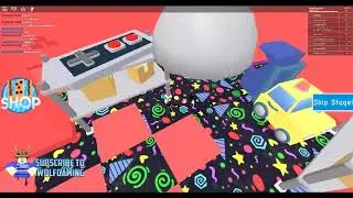 i play (NEW!)Escape The Arcade Obby!  in i win