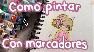 TUTORIAL 🎨 tips para pintar con marcadores