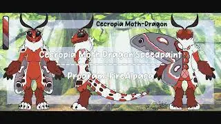 Moth Dragon Speedpaint