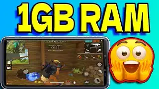 FREE FIRE CON 1GB DE RAM!!!!!!!!