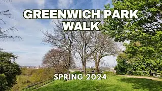 Walk Through Greenwich Park With Me (Part 1) | 30 Min London Walking Tour In Spring 2024