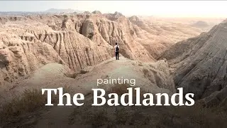 Painting the Badlands in gouache - Plein air and back again ep. 2