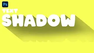 Create a Text Shadow Effect in Photoshop