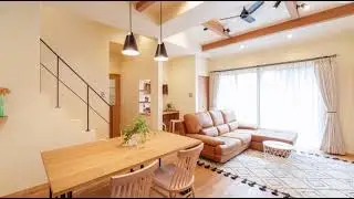 香川県　自然素材の家　ガレージのある家　家族で楽しく過ごすマイホーム
