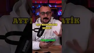 AYT MATEMATİK YETİŞİR Mİ? 