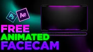 FREE Animated Facecam | Animated Webcam overlay | twitch Facecam overlay design 🔥🔥