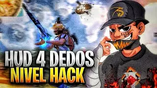 HUD 4 DEDOS NÍVEL HACK! 🌪☠️