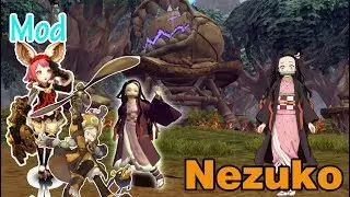 Machina & Academic Nezuko Costume Mod - [Download Mod] - Dragon Nest