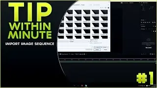 How to Import Image Sequence | Photoshop CC | TipWithinMinute [EP 1]