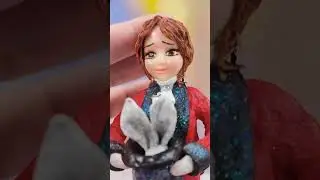 ватная елочная игрушка Фокус #ватнаяигрушка #новогодниеукрашения #новыйгод #елочныеигрушки