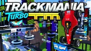 We played a TrackMania Turbo Map at Cup of the Day!