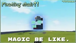 MAGIC?🤓how to make a flying chair!|plane crazy