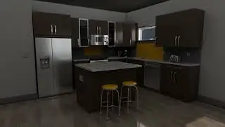 Ejercicio de render de buenas calidad, con el equipo correcto, usamos una tarjeta Quadro A4000