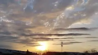 Закат таймлапс