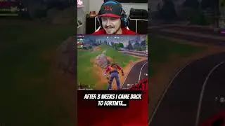 when you come back to Fortnite after taking a break 🤣 #fortnite