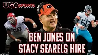 Ben Jones discusses new Georgia offensive line coach Stacy Searels as a coach and recruiter