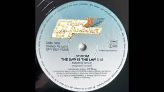 Sodom - The Saw Is The Law (12 inch)