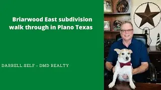Walkthrough of the home in Briarwood East Subdivision in east Plano, Texas
