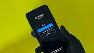 Xiaomi Main Menü Çıkış - Format Ekranı