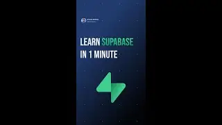 What is Supabase - Create backend systems super fast with Supabase - #shorts #web