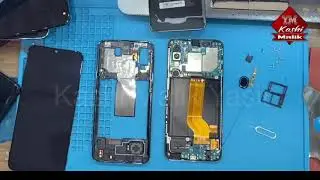 How to Replace LCD Screen Display Charging Port Back Cover Battery speaker Samsung Galaxy A40 A50 A7
