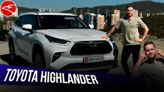 Обзор на Toyota Highlander hybrid 2024 из Китая