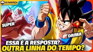 DRAGON BALL DAIMA É UMA LINHA DO TEMPO PARALELA AO SUPER?