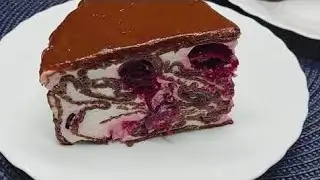 Мало кто готовит такие торты! Вы будете делать этот торт каждый день. БЕЗ ДУХОВКИ!