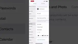 How to disable contacts suggestions in iPhone 