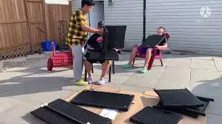 Patio conversation set | easy one to assemble | Summer 2022