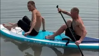 ОЛЕГ МОНГОЛ НА SUP БОРДИНГЕ