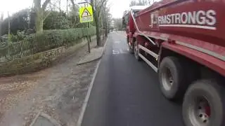 MV66WGZ - Close Passing Truck