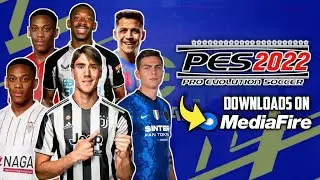 Efootball PES 2022 PPSSPP English Version February Transfer Window 2022 & Update Tatto Camera PS5