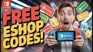 Nintendo eshop codes For Free 👜  How to get Free eshop Codes