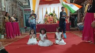 चारकोप सेक्टर 1 साई निकेतन सोसायटी  सत्यनारायण पूजा निमित्त सांस्कृतिक खेळ आणि लहान मुलांचे नृत्य