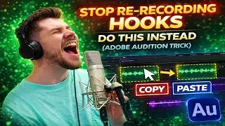 Stop Re-Recording Hooks — Do This Instead (Adobe Audition Trick)
