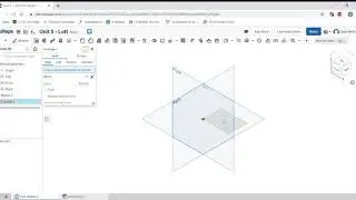 Engr 1 - Onshape - Plane - Face Offset