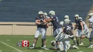 Yale football holds spring game, hands out championship rings from '17 Ivy title