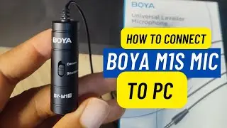 How To Connect Boya M1S Microphone to PC (Ubuntu) and Configure Settings