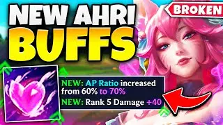 Ahri's E just got a MASSIVE buff that makes her an S tier burst mage