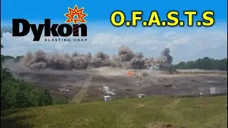 Dykon Blasting at Oklahoma Full Auto Shoot Daytime Slow Motion
