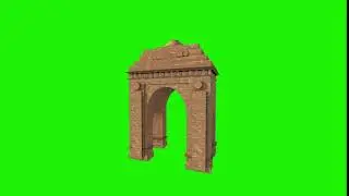 INDIA GATE 3D GREEN SCREEN 2021 REPUBLIC DAY