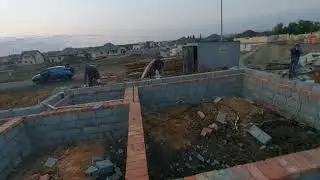 Дом в Белгороде возвели цоколь в доме под заказ.