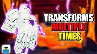 HIGH Quality Transforming Namek Frieza | JJS Skill Builder Roblox