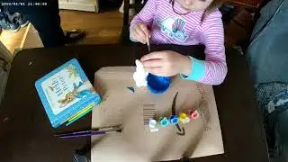 Paint your own Easter bunny egg cup